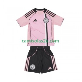Camisolas de futebol Leicester City Criança Equipamento 3ª 2025/26 Manga Curta